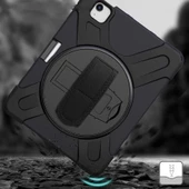 Apple iPad Air 5 10.9" 2022 Kılıf Defender Askılı Zırhlı Tank Case A2588 A2589 A2591 - 11