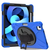 Apple iPad Air 5 10.9" 2022 Kılıf Defender Askılı Zırhlı Tank Case A2588 A2589 A2591 - 4