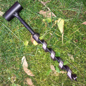Kamp Ayısı Nordic Delme Çapı 20 Mm - Bushcraft İsveç El Burgusu Boyunduruk İsveç Ocağı Outdoor Kamp Ekipmanı - 4