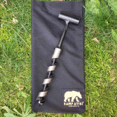 Kamp Ayısı Nordic Delme Çapı 24 Mm - Bushcraft İsveç El Burgusu Boyunduruk İsveç Ocağı Outdoor Kamp Ekipmanı - 4