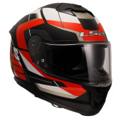 Ls2 Stream 2 Road Kapalı Motosiklet Kaskı Mat Siyah-Kırmızı thumbnail 3