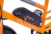 Alba Cargo S elektrikli bisiklet 36V 19.2Ah 26 Jant hidrolik disk fren 1X7 Vites Renk:turuncu - 3