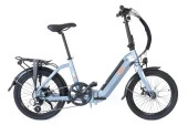 Alba Fold X Premium E-Bike 36V 12.8Ah Batarya, H.Disk Fren 1x8 Vites 20 Jant Renk:Antrasit-gri - 1