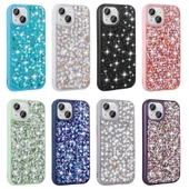 Vendas Apple iPhone 15 Plus Kılıf Parlak Taşlı Tasarım Zore Linea Kapak - 2
