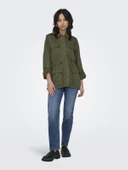 ONLY Bayan Haki Renk Baharlık Ceket 15309829 thumbnail 2
