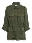 ONLY Bayan Haki Renk Baharlık Ceket 15309829 thumbnail 6