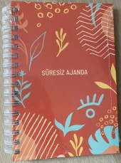 Süresiz Ajanda A5 Spiralli Sert Kapaklı Planlayıcı Tarihsiz - 2