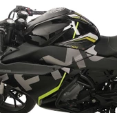 GP Kompozit CF Moto 250 SR 2020-2024 Uyumlu Tank Pad Seti Sarı - 4