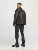 JACK JONES Glenn Model Dar Kesim Erkek Kot Pantolon 12253695 thumbnail 6