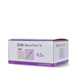 Bd Micro-Fine Plus 0,5 Ml İnsülin Enjektörü 30G 0,30mm x 8mm 100 ADET - 1