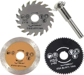 Dremel Testere Hss Dairesel Testere 3 Lü Set Metal Ahşap Seramik Kesici 5.8mm - 1