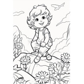 Çocuklar İçin Profesyonel Boyama Kitap Seti (3 Kitap) thumbnail 4