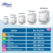 Dr. Pedical Belbantlı Büyük Boy L 30'lu 4 Adet Hasta Bezi - 2