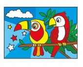 Hayal Sepeti Cam Vitray Boyama Sanatı, Glass Painting - 4