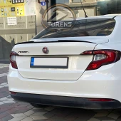 Fiat Egea Bagaj Üstü Yarasa Spoiler Piano Black 2015-2023 Uyumlu - 2