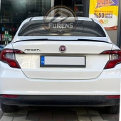 Fiat Egea Bagaj Üstü Yarasa Spoiler Piano Black 2015-2023 Uyumlu - 7