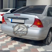 Ford Focus 1 1999-2005 Piano Black Yarasa Tip Üniversal Spoiler Elastik Bagaj Üstü Çıta - 1