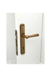 Osmanlı Handles Lüx Antik Sarı Aynalı Oda İç Kapı Kolu 1 Takım thumbnail 1