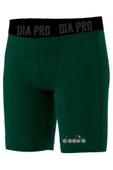 Diadora Flatron Pro - Erkek Yeşil Kısa Tayt - FlatronKFS - 1