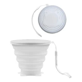 Ayt Sunup Silikon Taşınabilir Katlanabilir Pratik Bardak Kamp Malzemesi Kamp Piknik Bardağı Yer Tutmaz Katlanır thumbnail 1