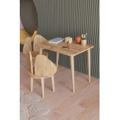 Yüceer Home Montessori Aktivite Masası ve 2 Sandalye Çalışma Seti Atlantik Çam - 1