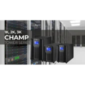 FSP Champ2K 2KVA Online UPS 4x9A Akü - 3