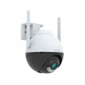 S-LINK SL-PTZ04, Akilli Güvenlik Kamerasi, WiFi, 4Mpix, 3.6mm Lens, 25m. Gece Görüsü, Hareket algilama, Iki Yönlü Ses, Micro SD Kartli, TUYA Yazilim - 1