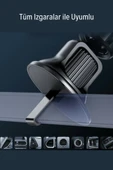 Araç Tutucu Hava Çıkış Kancalı Ayarlanabilir Kauçuk Korumalı Sarsılmaz Telefon Tutucu Braket C243 thumbnail 3