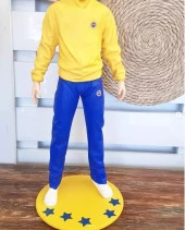 Fanatik Taraftar Dekoratif Obje Biblo Sarı Lacivert - 2