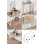 Fahrettin KüçükWork Katlanabilir Pratik Çalışma Masası Bilgisayar Masası Çizim Masası - 1