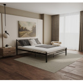 Yüceer Home Çift Kişilik Metal Karyola Ortopedik Ferforje Karyola 160x200 Cm - 1