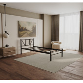 Yüceer Home Tek Kişilik Metal Karyola Ortopedik Ferforje Karyola 90x200 Cm - 2