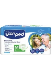 Canped Orta Boy Belbantlı Hasta Bezi Islaklık Göstergeli 30 Lu - 1