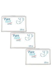 Puremed Hasta Bezi Tekstil Yüzey Yetişkin Hasta Bezi Orta Medium Boy 30 'lu 3 Paket 90 Kullanım thumbnail 2