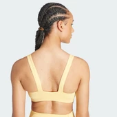 Adidas IU1672 All Me Luxe Medıum-Support Bra Sarı - 2
