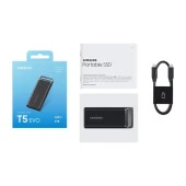 Samsung T5 Evo USB 3.2 2TB Mini Siyah Taşınabilir SSD - 4