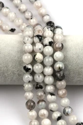 Ay Taşı Doğal Taş Dizi 10 mm Küre Kesim thumbnail 1