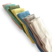 Kukita 6 lı Soket Çorap Seti (Karışık Renkli ) - 1