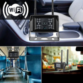 1080p HD Wifi Kablosuz Çelik Kasa mini Araç, Ev, Ofis Güvenlik Kamerası - 3