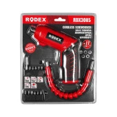 Rodex 13 Parça Akülü Vidalama Şarjlı Tornavida 3.6V-1.5Ah RDX3085 - 5