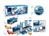 Ctoys 660-S17 Işıklı Müzikli Taşıyıcı Polis Tır Oyuncak - 1