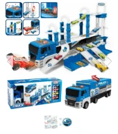 Ctoys 660-S17 Işıklı Müzikli Taşıyıcı Polis Tır Oyuncak - 2