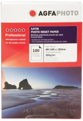 Agfaphoto 10x15 satin inkjet kağıt 100 lü - 1