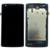 Lenovo A1000 Lcd Çıtalı Ekran Full Siyah - 1