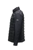 Erkek Dikyaka Kolu Softshell Şişme Siyah Mont - 3