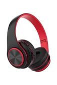 Bluetooth Kulaklık Radyolu Aux Girişli Hafıza Kartlı Kulak Üstü Bluetooth Kulaklık - 1