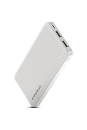 Hypergear Powerbank 10000 mah 20W Typec 18W USB Hızlı Şarj Beyaz thumbnail 3