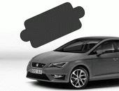 Araç Ön Cam Güneşliği (150x70 cm) - Siyah thumbnail 1