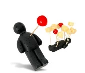 Özel Tasarım Adam Şeklinde Voodoo Kürdanlık thumbnail 1