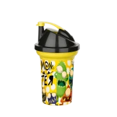 Tedy Pipetli Çocuk Içecek Bardağı Desenli Bardak 300ml thumbnail 5
